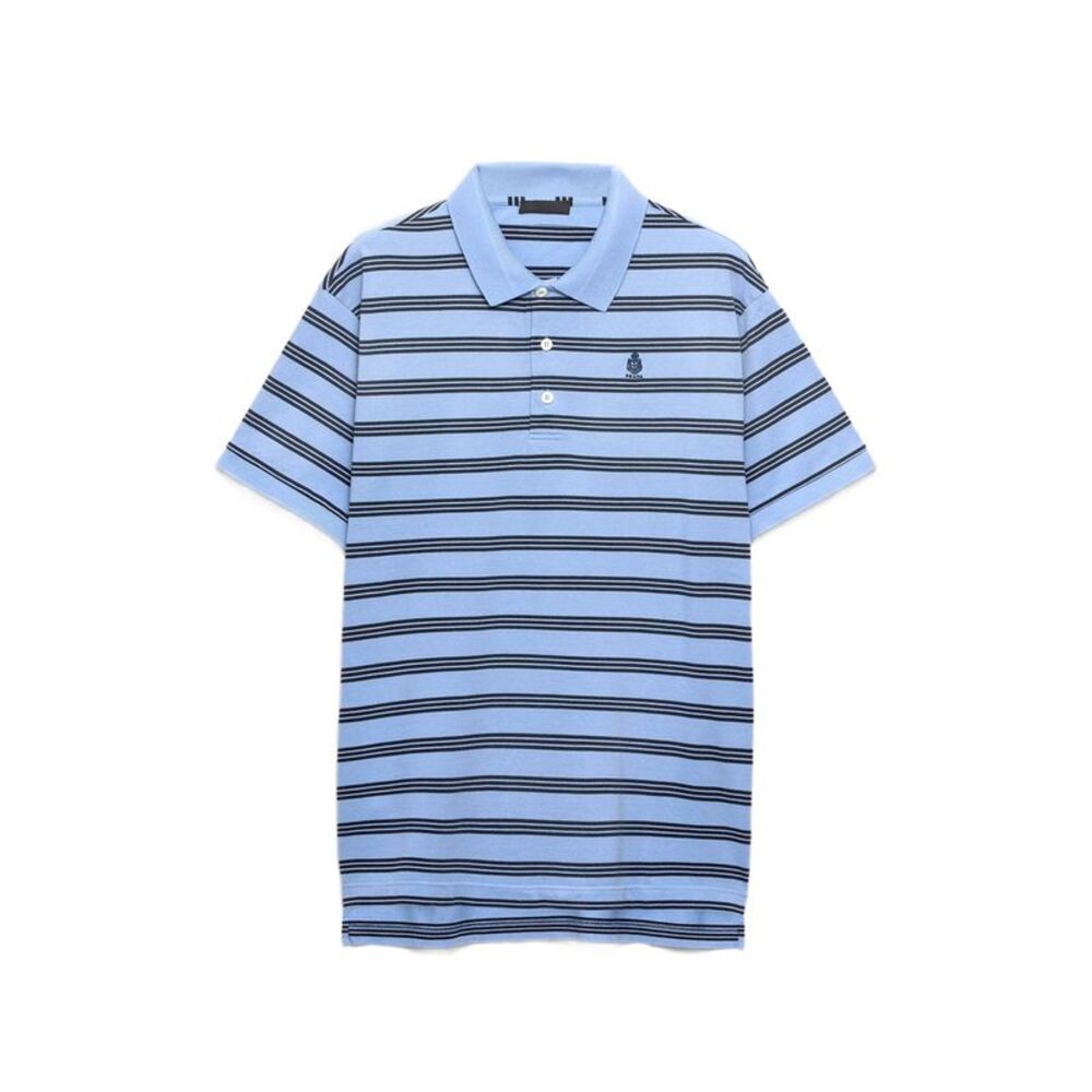 Prada Blue Polo Shirts Men